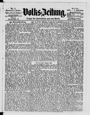 Volks-Zeitung on Jan 5, 1859