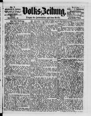 Volks-Zeitung on Jan 12, 1859