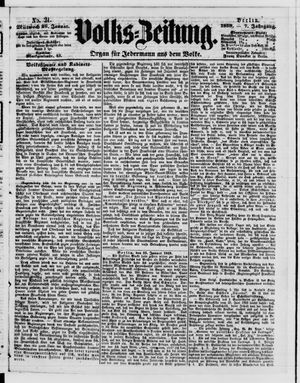 Volks-Zeitung vom 26.01.1859