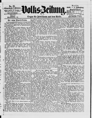 Volks-Zeitung vom 05.02.1859