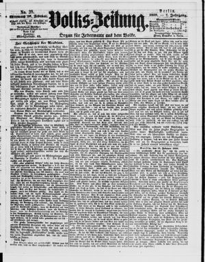Volks-Zeitung on Feb 16, 1859