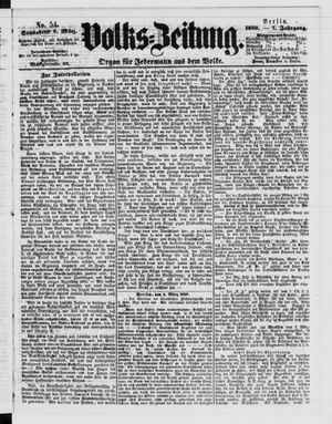 Volks-Zeitung on Mar 5, 1859