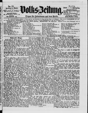 Volks-Zeitung on Apr 8, 1859