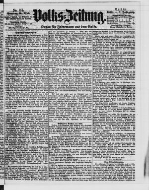 Volks-Zeitung on May 15, 1859