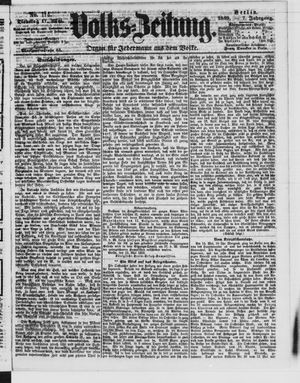 Volks-Zeitung vom 17.05.1859