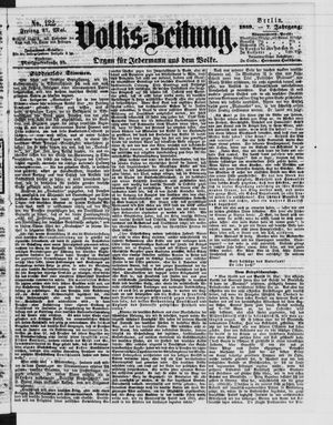 Volks-Zeitung vom 27.05.1859