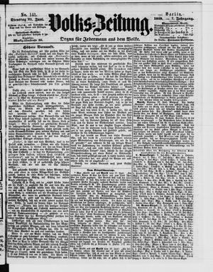 Volks-Zeitung on Jun 21, 1859