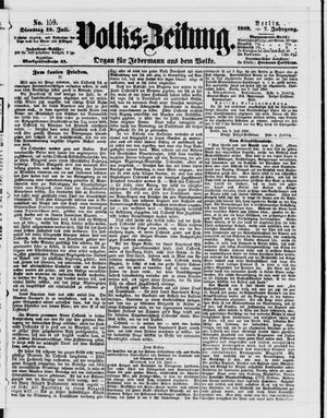 Volks-Zeitung vom 12.07.1859