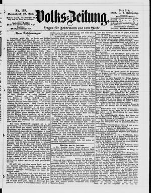 Volks-Zeitung on Jul 23, 1859
