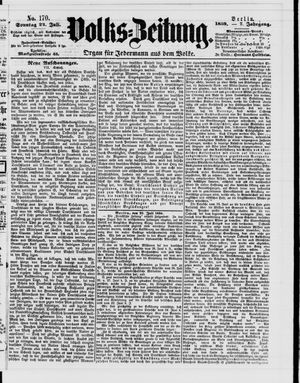 Volks-Zeitung on Jul 24, 1859