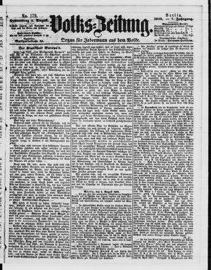Volks-Zeitung vom 04.08.1859