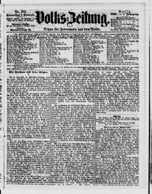 Volks-Zeitung vom 01.09.1859