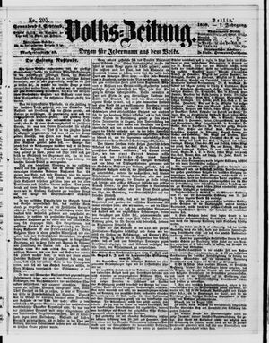 Volks-Zeitung on Sep 3, 1859