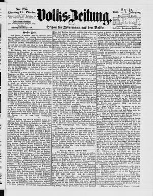 Volks-Zeitung on Oct 11, 1859