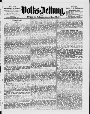 Volks-Zeitung on Nov 2, 1859