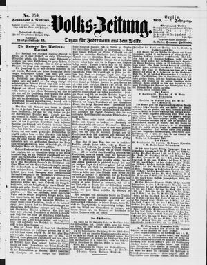 Volks-Zeitung vom 05.11.1859