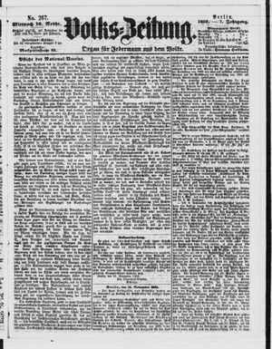 Volks-Zeitung on Nov 16, 1859