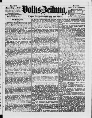 Volks-Zeitung on Dec 1, 1859