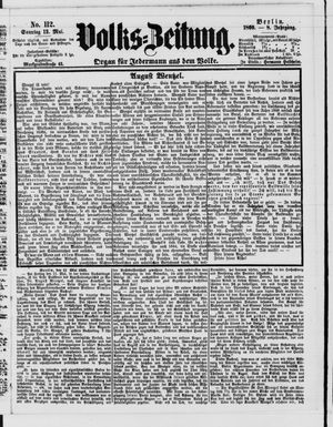 Volks-Zeitung vom 13.05.1860