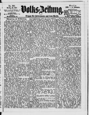 Volks-Zeitung vom 13.07.1860