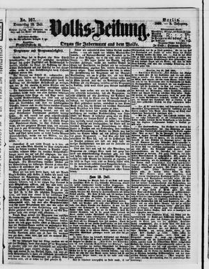 Volks-Zeitung vom 19.07.1860