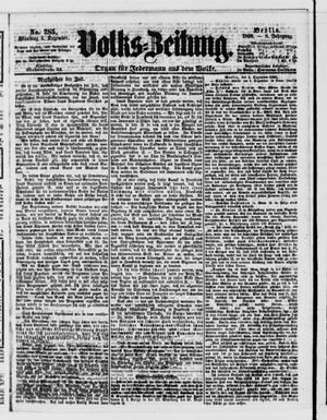 Volks-Zeitung vom 04.12.1860