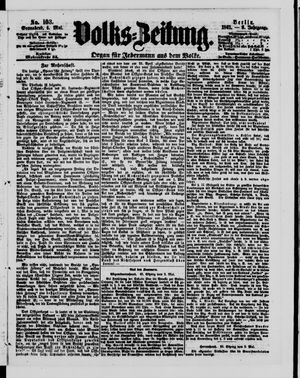 Volks-Zeitung vom 04.05.1861