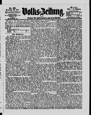 Volks-Zeitung vom 29.06.1861