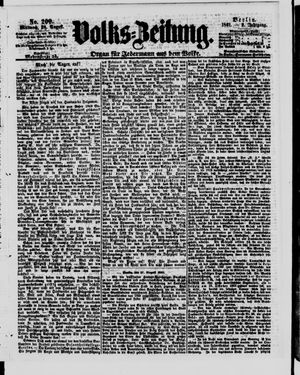 Volks-Zeitung vom 28.08.1861