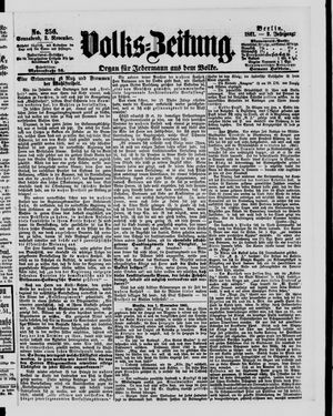 Volks-Zeitung vom 02.11.1861