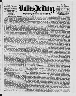 Volks-Zeitung on Dec 5, 1861