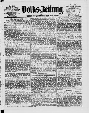 Volks-Zeitung vom 12.03.1862