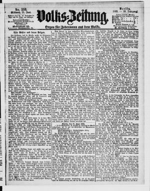 Volks-Zeitung on Jun 11, 1862