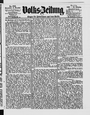 Volks-Zeitung vom 06.12.1862