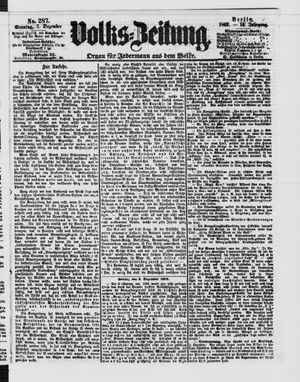 Volks-Zeitung vom 07.12.1862