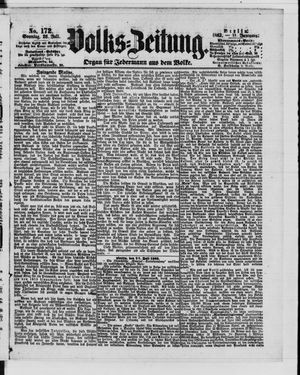 Volks-Zeitung vom 26.07.1863