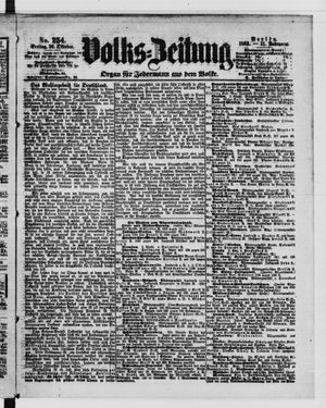 Volks-Zeitung vom 30.10.1863