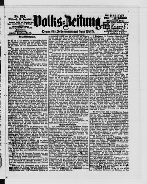 Volks-Zeitung vom 16.12.1863