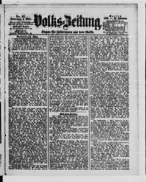 Volks-Zeitung vom 03.03.1864