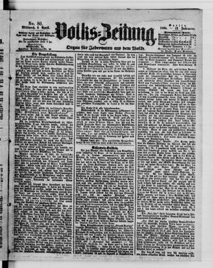 Volks-Zeitung on Apr 6, 1864