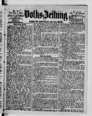Volks-Zeitung vom 07.04.1864