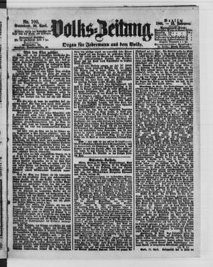 Volks-Zeitung vom 30.04.1864