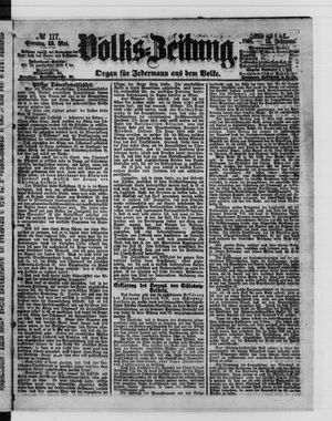 Volks-Zeitung vom 22.05.1864