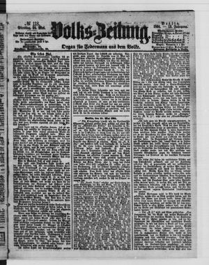 Volks-Zeitung vom 24.05.1864