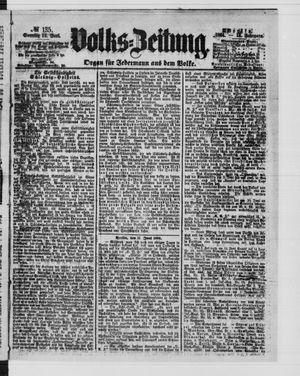 Volks-Zeitung vom 12.06.1864