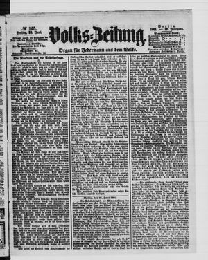 Volks-Zeitung on Jun 24, 1864