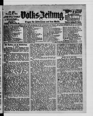 Volks-Zeitung vom 26.06.1864