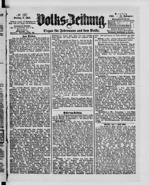 Volks-Zeitung on Jul 8, 1864