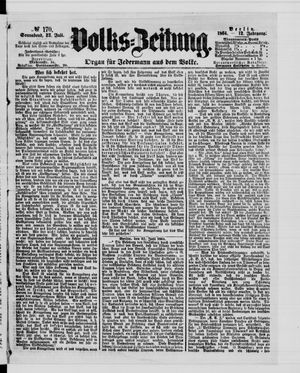 Volks-Zeitung on Jul 23, 1864