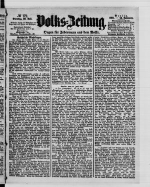Volks-Zeitung on Jul 26, 1864